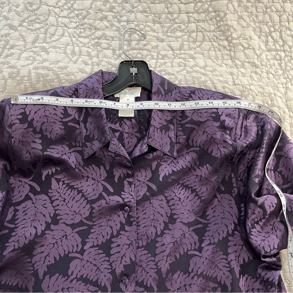 80s VINTAGE ALFRED SUNG JACQUARD SHACKET - Picture 10 of 13